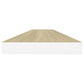 Wandschappen Zwevend 2 St 90X23,5X3,8 Cm Mdf Eikenkleurig Wit
