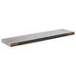 Wandschappen Zwevend 4 St 90X23,5X3,8 Cm Mdf Betongrijs