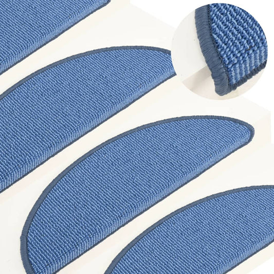 Trapmatten 15 St 56X17X3 Cm Blauw