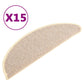 Trapmatten 15 St 56X17X3 Cm Wit En Bruin