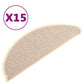 Trapmatten 15 St 65X21X4 Cm Wit En Bruin