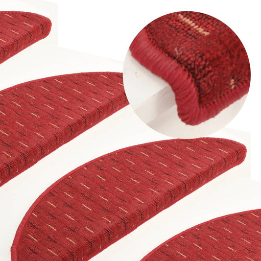 Trapmatten 15 St 65X25 Cm Rood