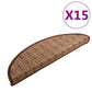 Trapmatten 15 St 65X25 Cm Bruin
