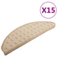 Trapmatten 15 St 65X25 Cm Taupe