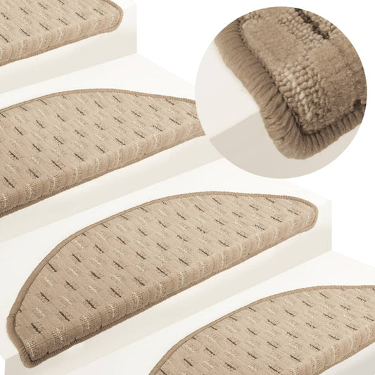 Trapmatten 15 St 65X25 Cm Taupe