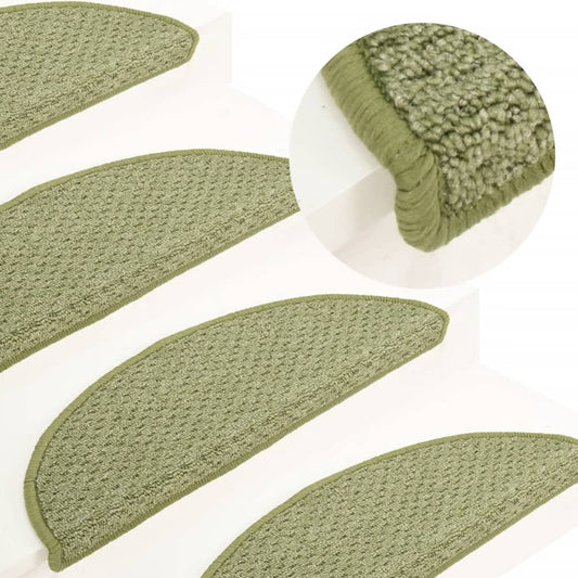 Trapmatten 15 St 65X25 Cm Groen