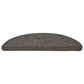 Trapmatten 15 St 65X25 Cm Antracietkleurig