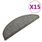 Trapmatten 15 St 65X25 Cm Antracietkleurig