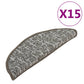 Trapmatten 15 St 65X25 Cm Antracietkleurig