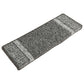Trapmatten 15 St Zelfklevend 65X25 Cm Grijs