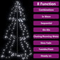 Kegelkerstboom 160 Led's Binnen En Buiten 78X120 Cm