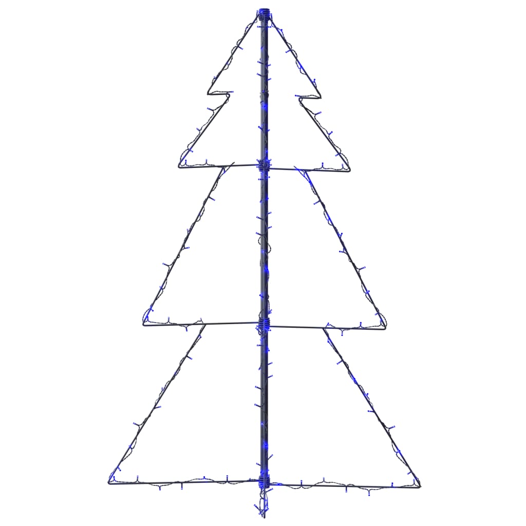 Kegelkerstboom 160 Led's Binnen En Buiten 78X120 Cm