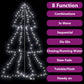 Kegelkerstboom 200 Led's Binnen En Buiten 98X150 Cm