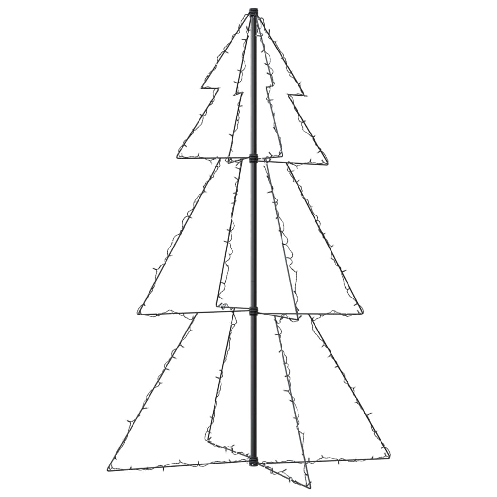 Kegelkerstboom 200 Led's Binnen En Buiten 98X150 Cm