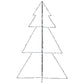 Kegelkerstboom 200 Led's Binnen En Buiten 98X150 Cm
