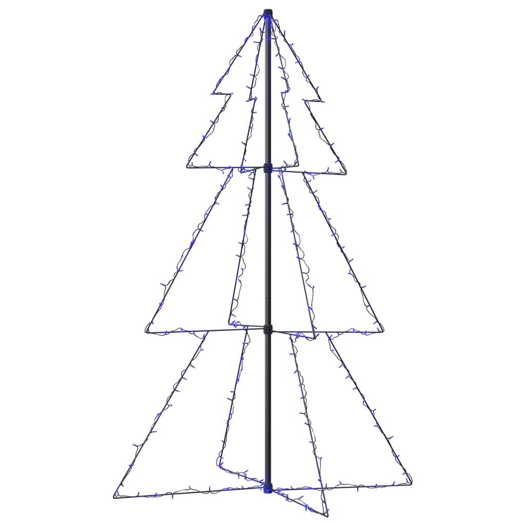 Kegelkerstboom 200 Led's Binnen En Buiten 98X150 Cm