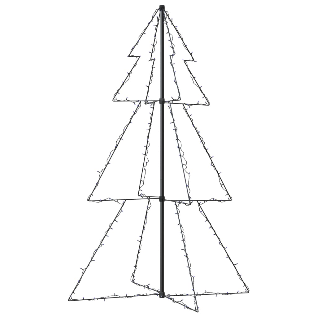 Kegelkerstboom 200 Led's Binnen En Buiten 98X150 Cm