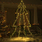 Kegelkerstboom 240 Led's Binnen En Buiten 118X180 Cm
