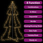 Kegelkerstboom 240 Led's Binnen En Buiten 118X180 Cm