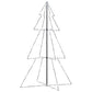 Kegelkerstboom 240 Led's Binnen En Buiten 118X180 Cm