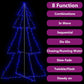 Kegelkerstboom 240 Led's Binnen En Buiten 118X180 Cm