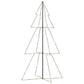 Kegelkerstboom 300 Led's Binnen En Buiten 120X220 Cm