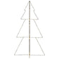 Kegelkerstboom 300 Led's Binnen En Buiten 120X220 Cm