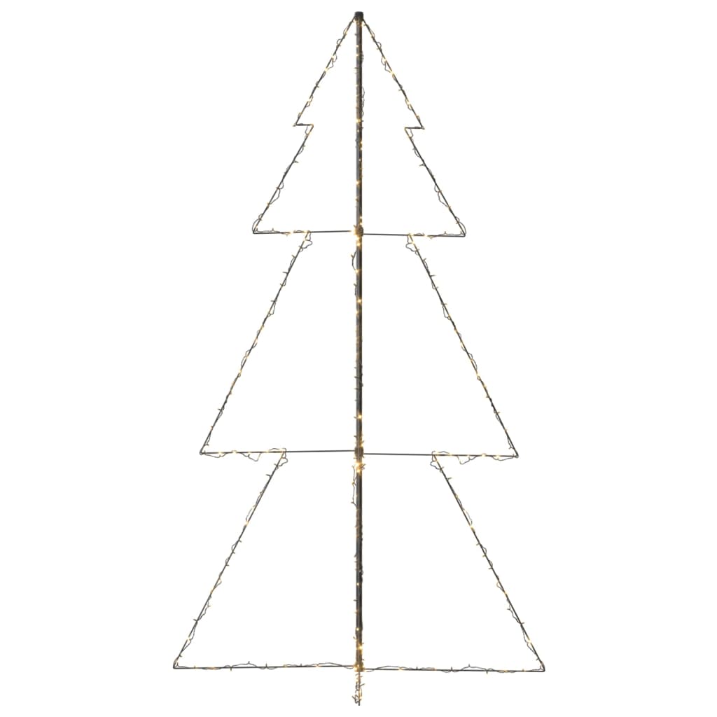 Kegelkerstboom 300 Led's Binnen En Buiten 120X220 Cm