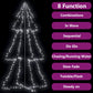 Kegelkerstboom 300 Led's Binnen En Buiten 120X220 Cm