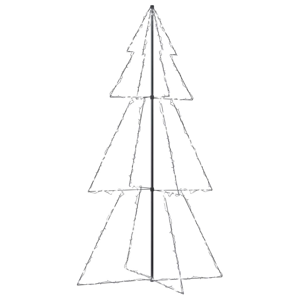 Kegelkerstboom 300 Led's Binnen En Buiten 120X220 Cm