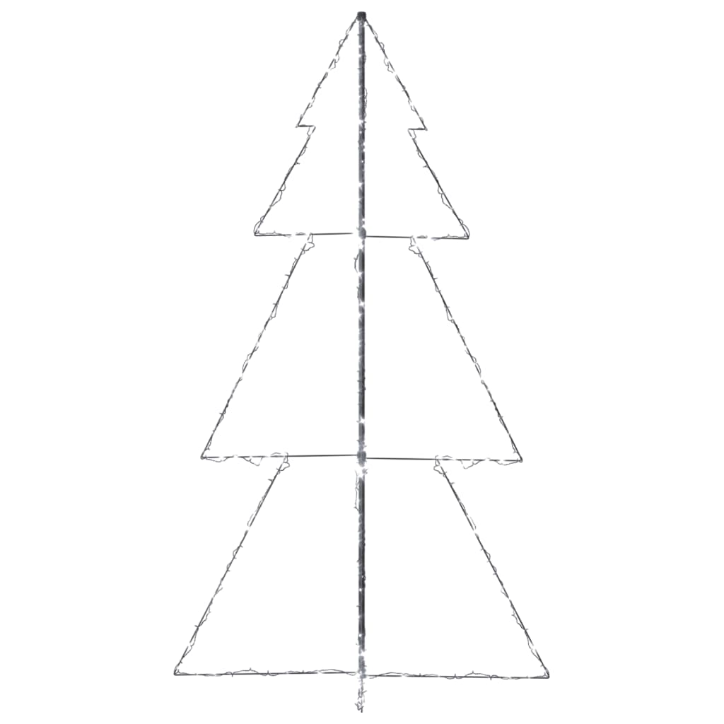 Kegelkerstboom 300 Led's Binnen En Buiten 120X220 Cm