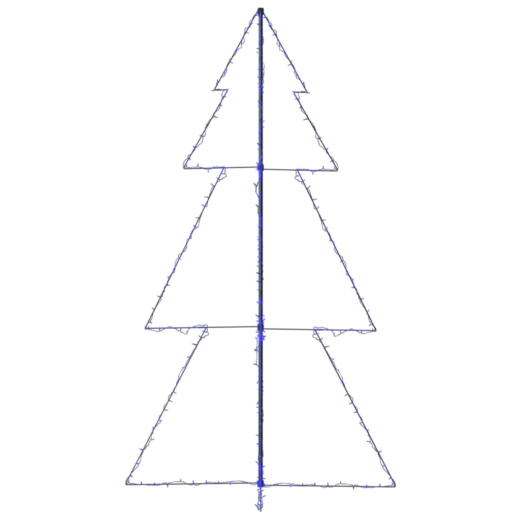 Kegelkerstboom 300 Led's Binnen En Buiten 120X220 Cm