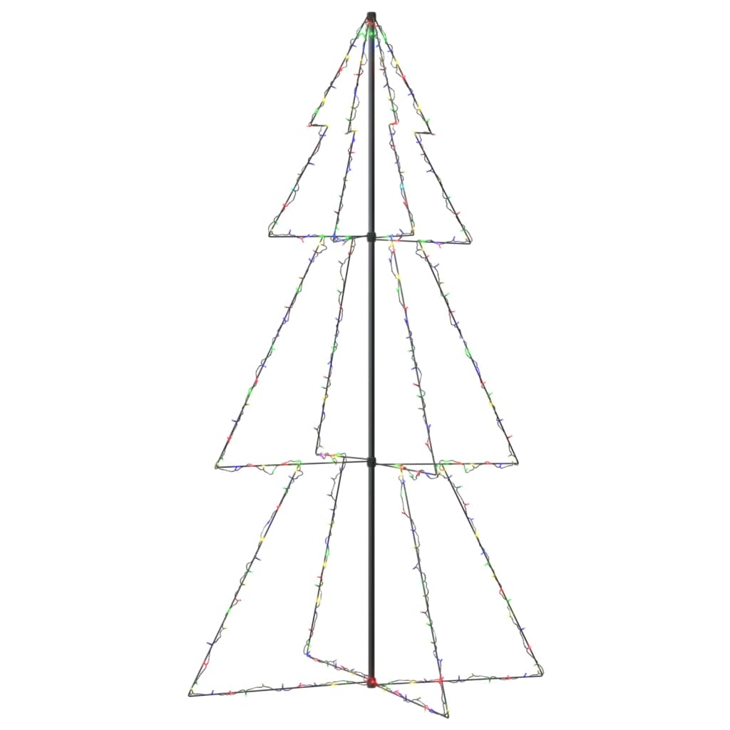 Kegelkerstboom 300 Led's Binnen En Buiten 120X220 Cm
