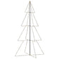 Kegelkerstboom 360 Led's Binnen En Buiten 143X250 Cm