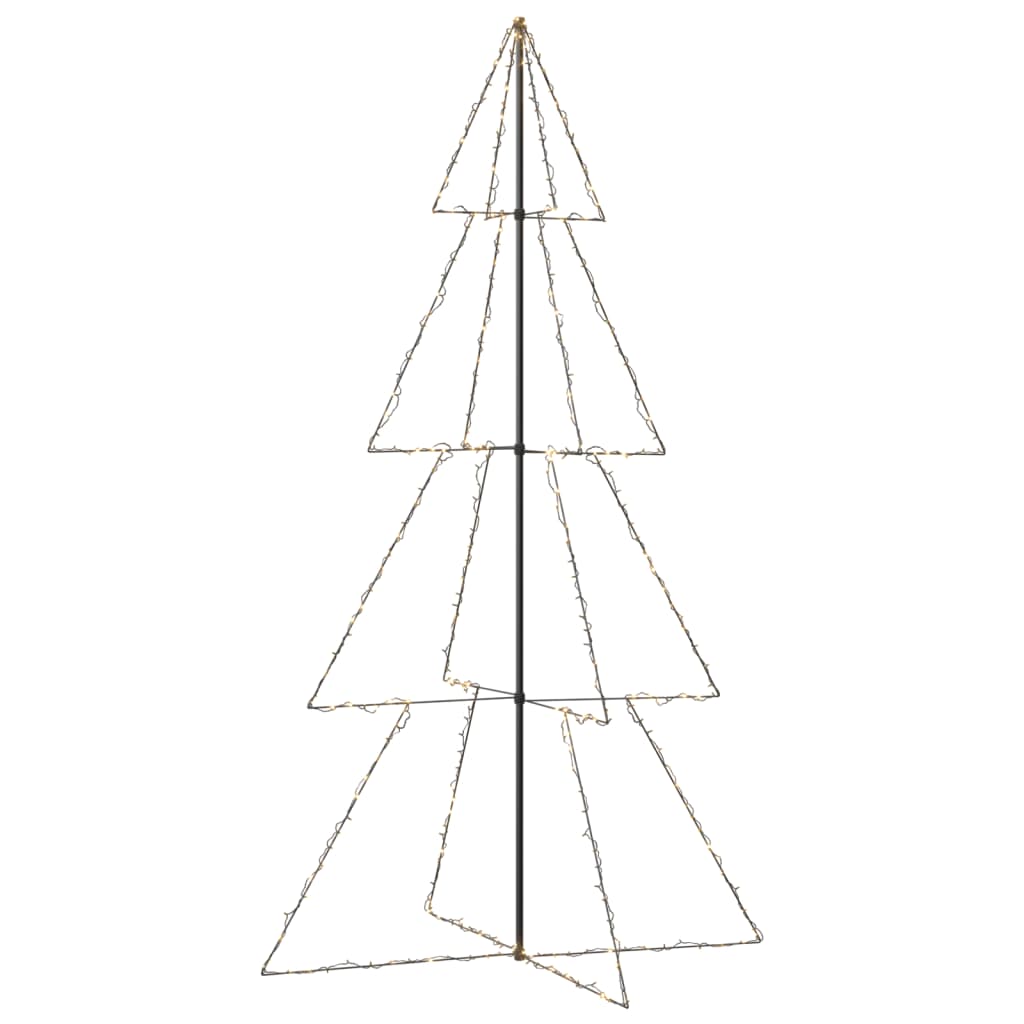 Kegelkerstboom 360 Led's Binnen En Buiten 143X250 Cm