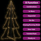 Kegelkerstboom 360 Led's Binnen En Buiten 143X250 Cm
