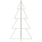 Kegelkerstboom 360 Led's Binnen En Buiten 143X250 Cm