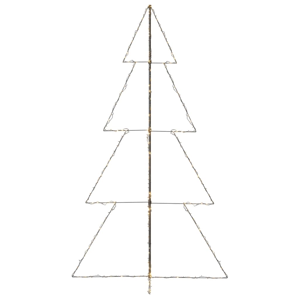 Kegelkerstboom 360 Led's Binnen En Buiten 143X250 Cm