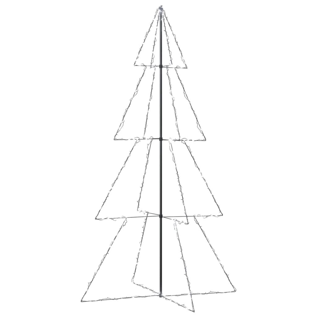 Kegelkerstboom 360 Led's Binnen En Buiten 143X250 Cm