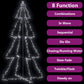 Kegelkerstboom 360 Led's Binnen En Buiten 143X250 Cm