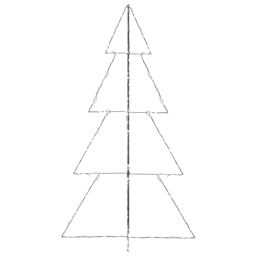 Kegelkerstboom 360 Led's Binnen En Buiten 143X250 Cm