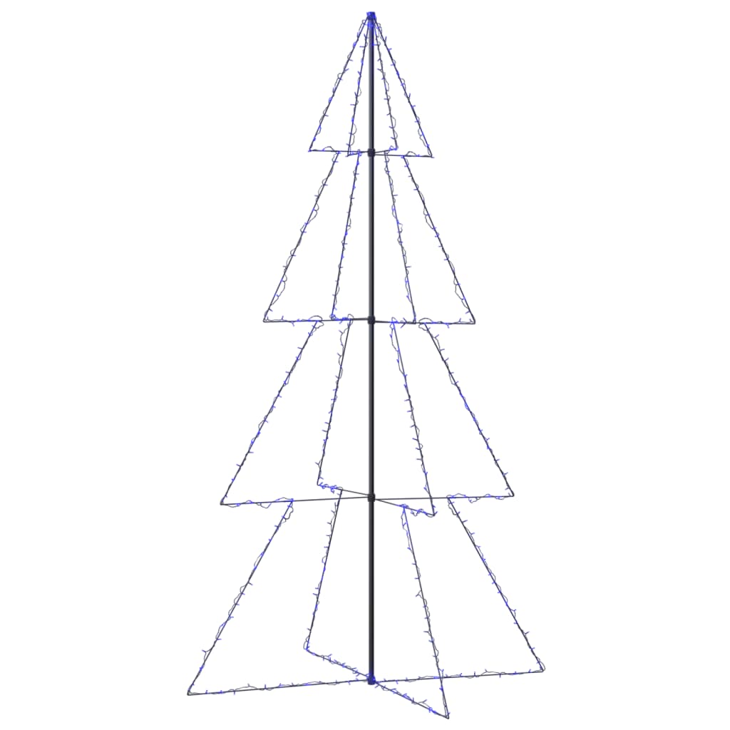 Kegelkerstboom 360 Led's Binnen En Buiten 143X250 Cm
