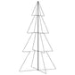 Kegelkerstboom 360 Led's Binnen En Buiten 143X250 Cm