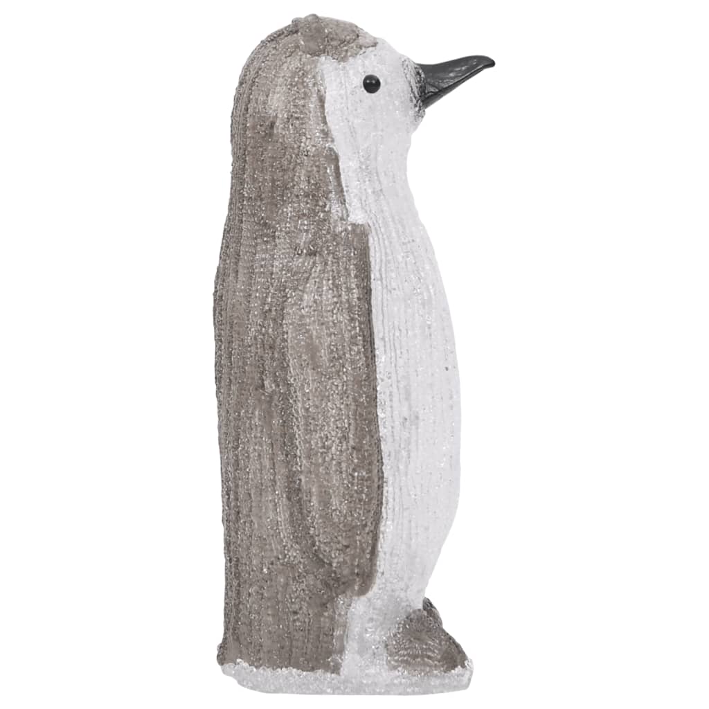 Kerstfiguur Pinguïn Led Binnen En Buiten 30 Cm Acryl