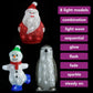 3-Delige Kerstfigurenset Led Binnen En Buiten Acryl