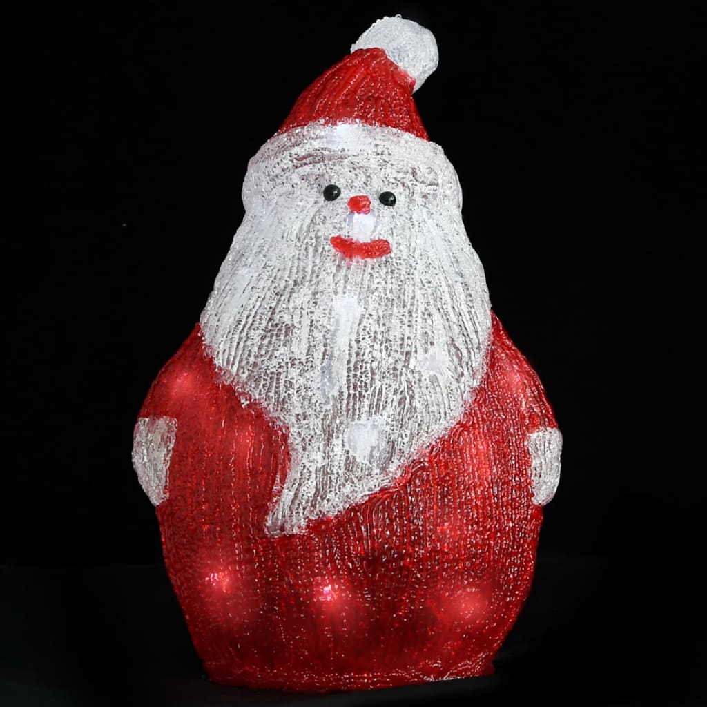 3-Delige Kerstfigurenset Led Binnen En Buiten Acryl