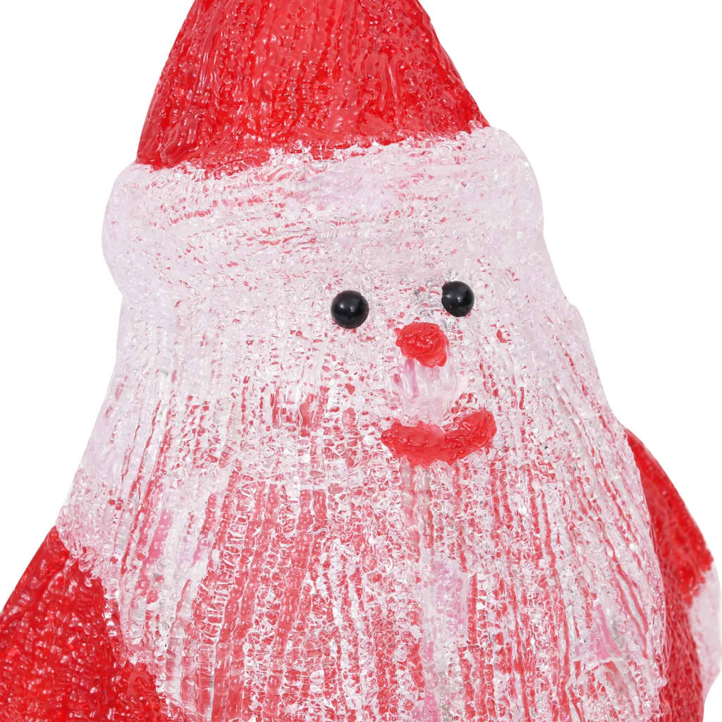 3-Delige Kerstfigurenset Led Binnen En Buiten Acryl