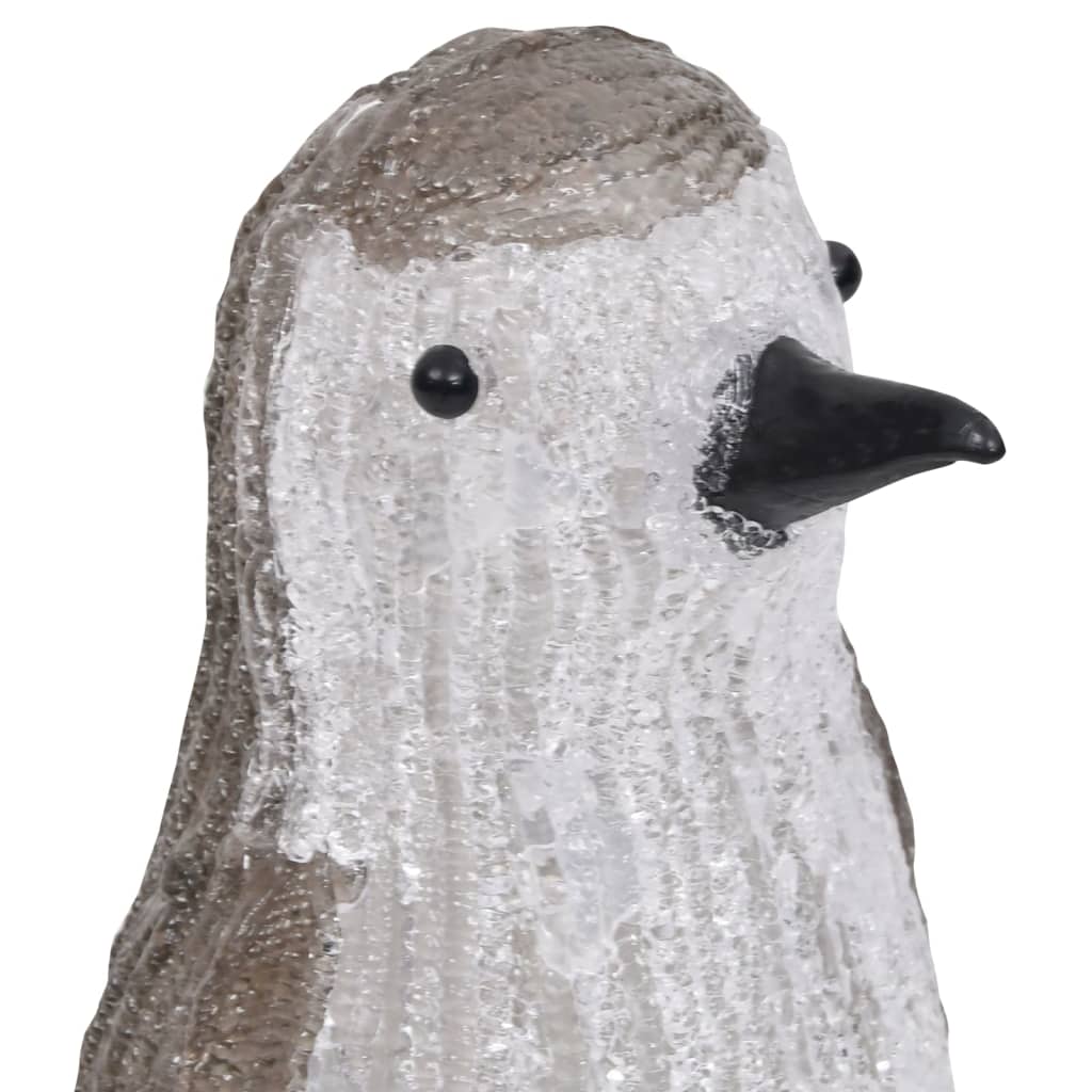 3-Delige Kerstfigurenset Led Binnen En Buiten Acryl