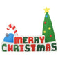 Kerstboom Merry Christmas Opblaasbaar Led 240X188 Cm