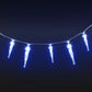 Kerstverlichting Ijspegel Met 40 Led's Acryl Blauw